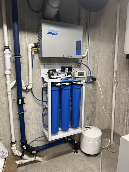 ARO 400 nudruskinimo sistema su 38 l talpa